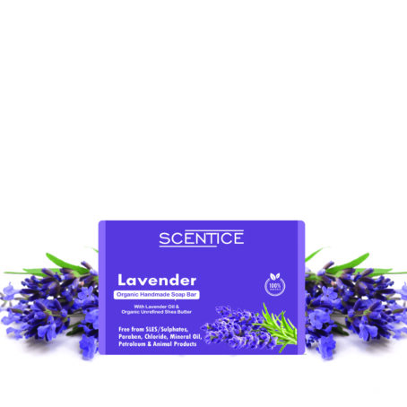 Scentice Luxury Organic Handmade Soap Gift Set of 3 Soaps | Excellent Moisturizing & Skin Smoothening Soaps - Image 3